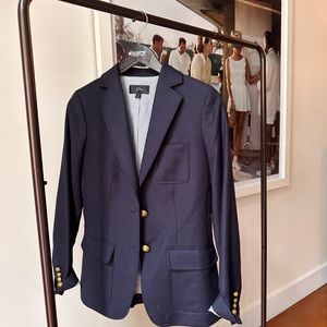 Jcrew schoolboy navy blazer size 0